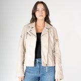 Candy RF Leather Jacket