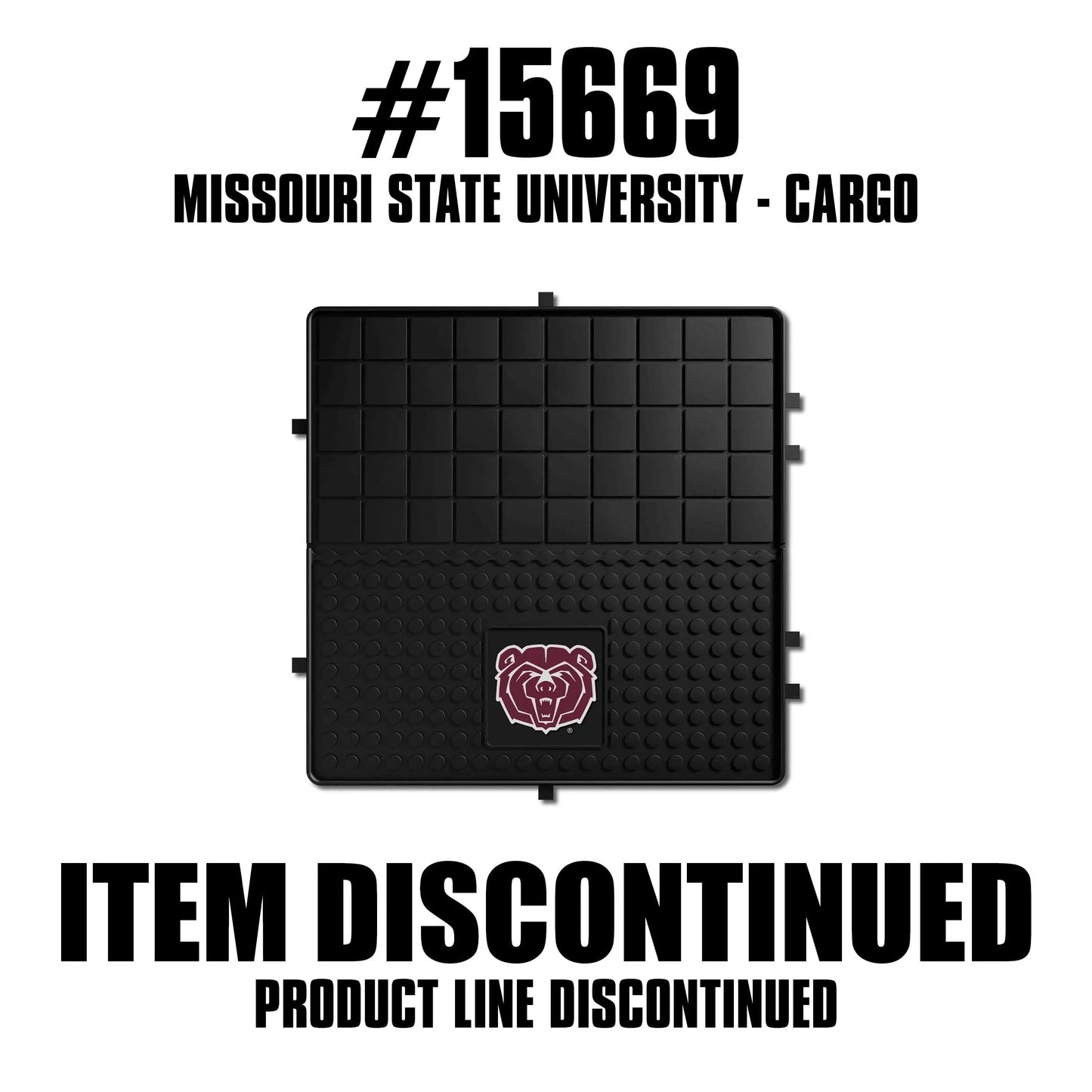 Missouri State Bears Heavy Duty Cargo Mat 31"x31" - Missouri State - Flyclothing LLC