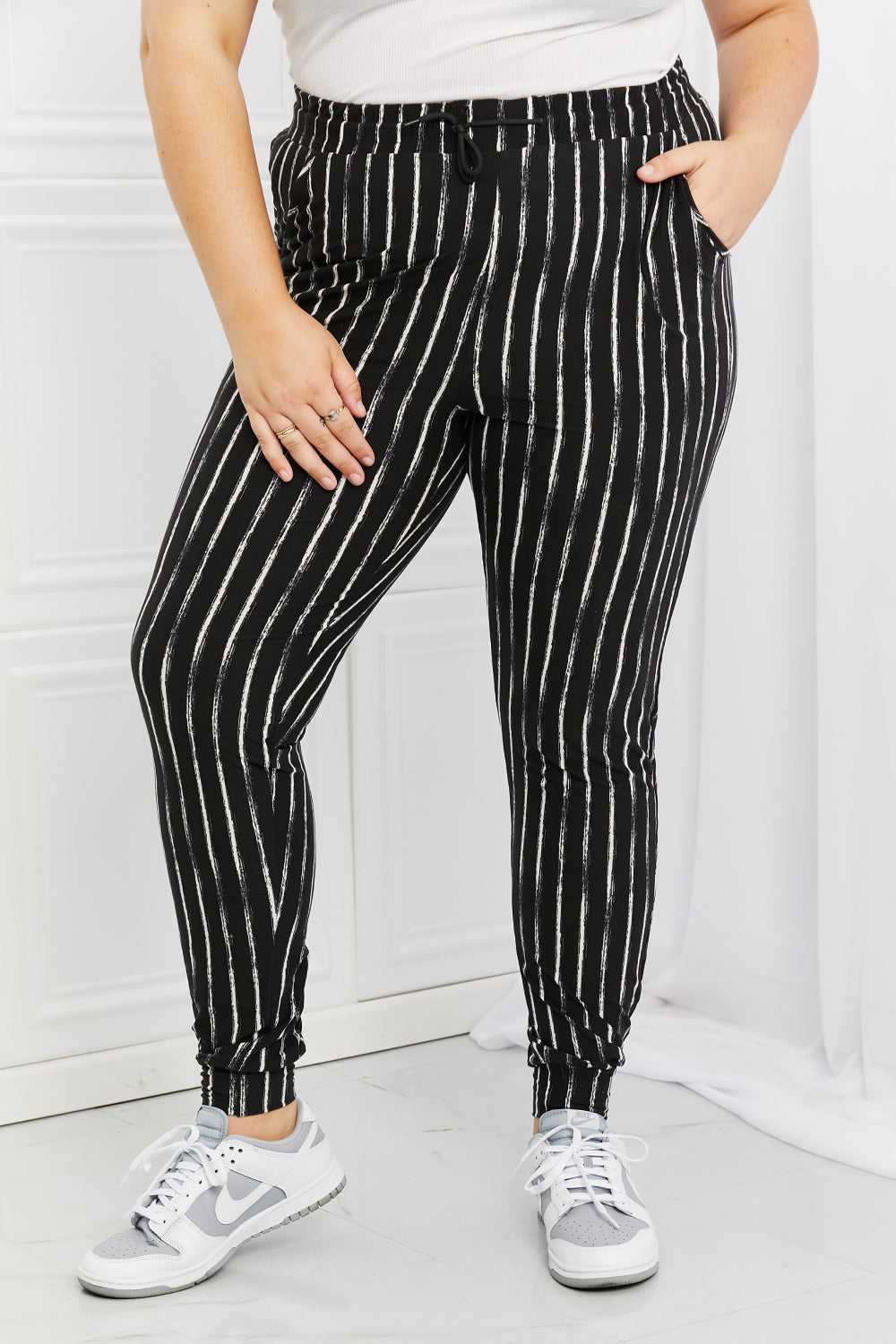 Leggings Depot Stay In Full Size Joggers - Trendsi - Flyclothing LLC