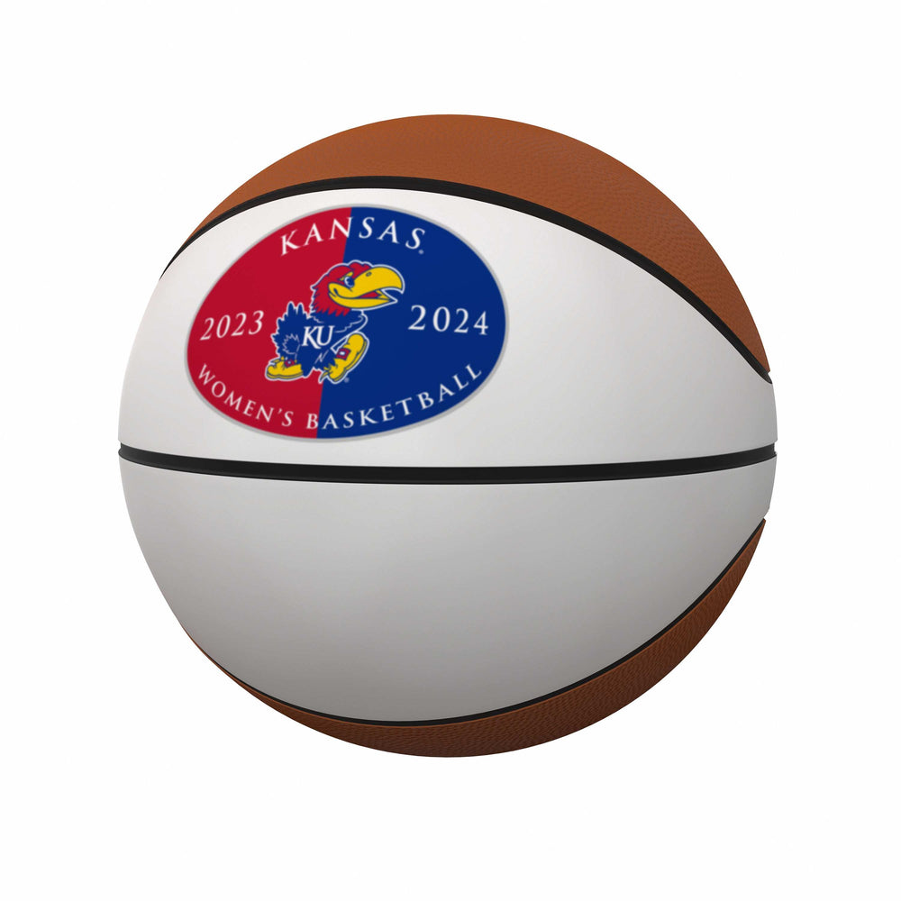 Kansas Womens Basketball 2023-2024 Season Full Size Autograph Basketball - Logo Brands - Flyclothing LLC