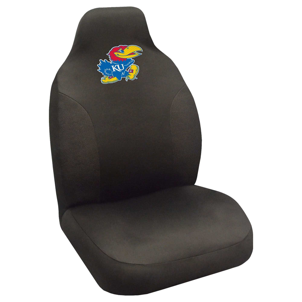 University of Kansas Seat Cover - Logo Brands - Flyclothing LLC