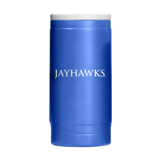 Kansas 12oz Flipside Powdercoat SlimCan Coolie - Logo Brands - Flyclothing LLC