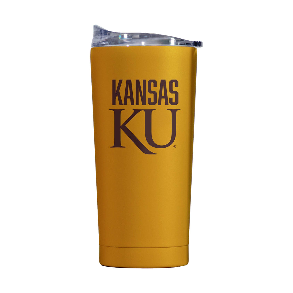 Kansas 20oz Huddle Powder Coat Tumbler - Logo Brands - Flyclothing LLC