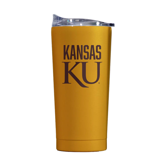Kansas 20oz Huddle Powder Coat Tumbler - Logo Brands - Flyclothing LLC