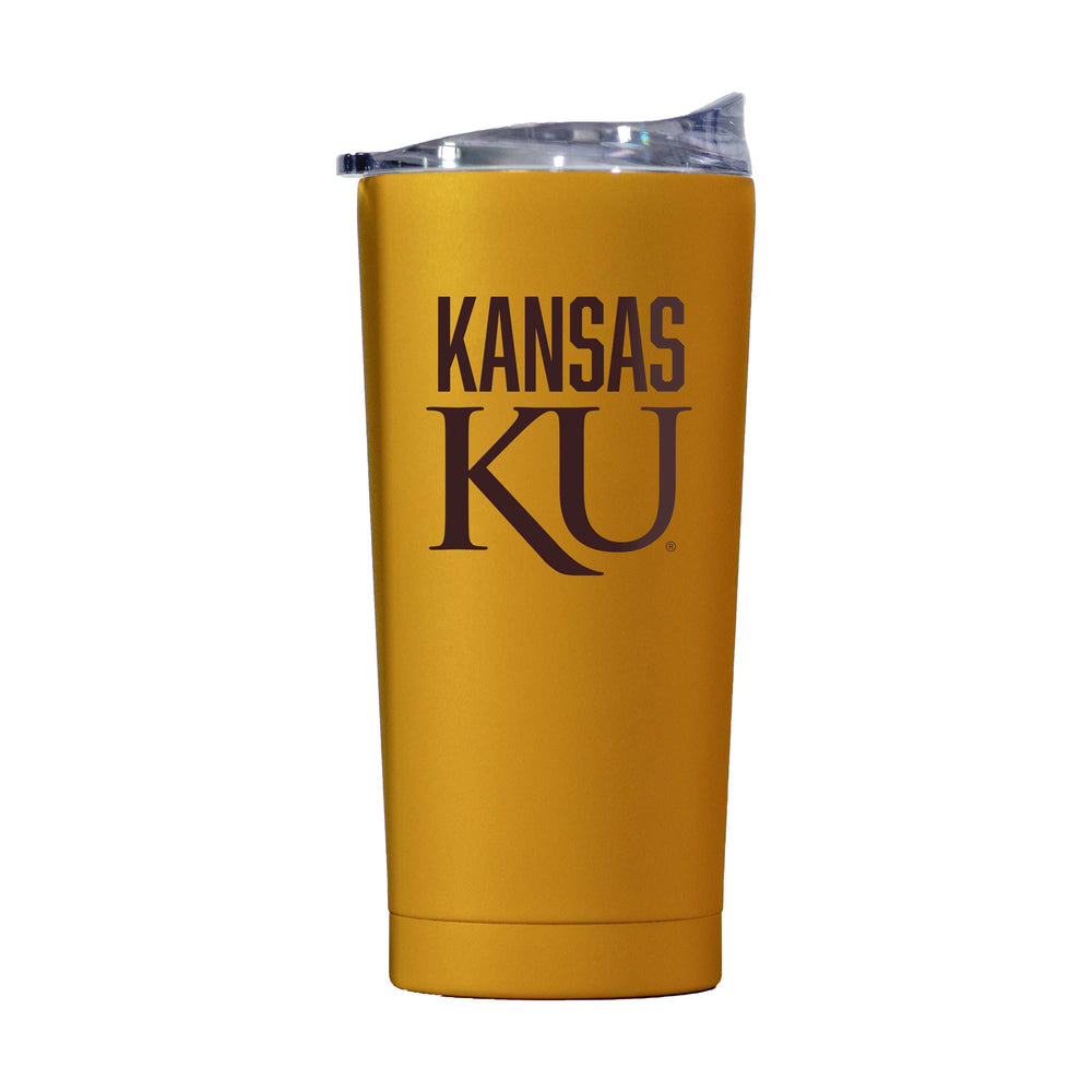 Kansas 20oz Huddle Powder Coat Tumbler - Logo Brands - Flyclothing LLC