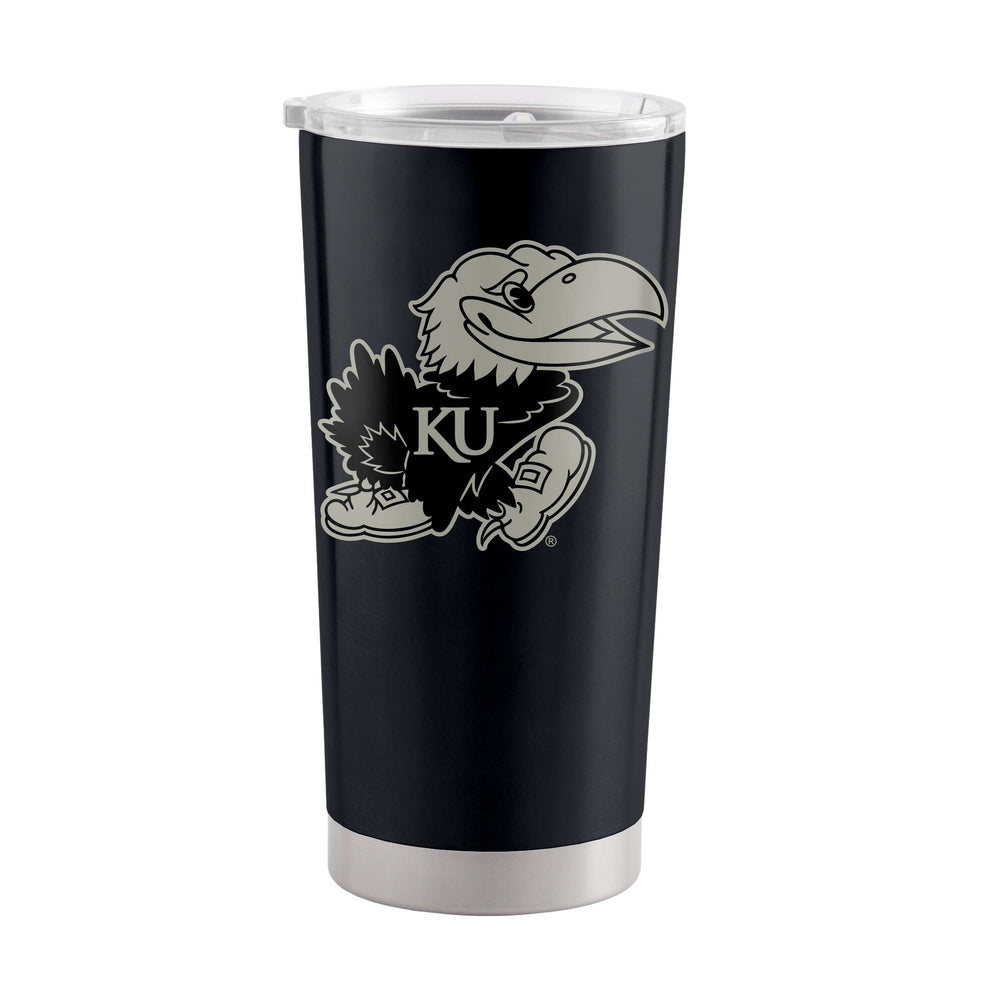 20oz Kansas Gunmetal Tumbler - Logo Brands - Flyclothing LLC