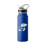 Kansas Logo 25oz Flip Top Bottle - Logo Brands - Flyclothing LLC