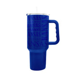 Kansas 40oz Replay Powder Coat Tumbler - Logo Brands - Flyclothing LLC