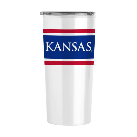 Kansas 20oz Stripe Fusion Tumbler - Logo Brands - Flyclothing LLC