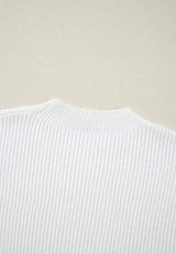 Heart Sequin Round Neck Long Sleeve Sweater - Trendsi - Flyclothing LLC
