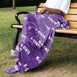KS State Classic Throw - Logo Brands - Flyclothing LLC