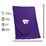 KS State Sweatshirt Blanket - Logo Brands - Flyclothing LLC