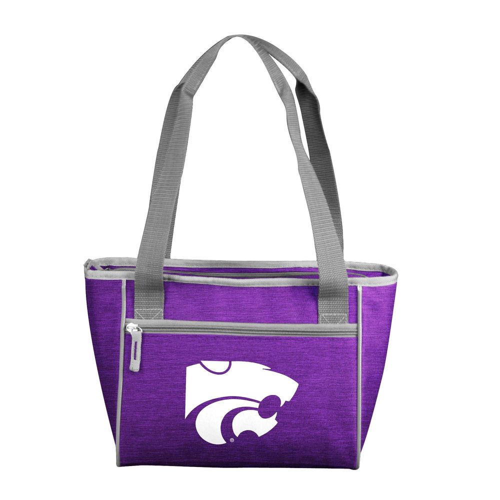 KS State Crosshatch 16 Can Cooler Tote - Logo Brands - Flyclothing LLC