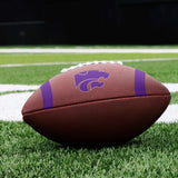 KS State Team Stripe Official-Size Composite Football - Logo Brands - Flyclothing LLC