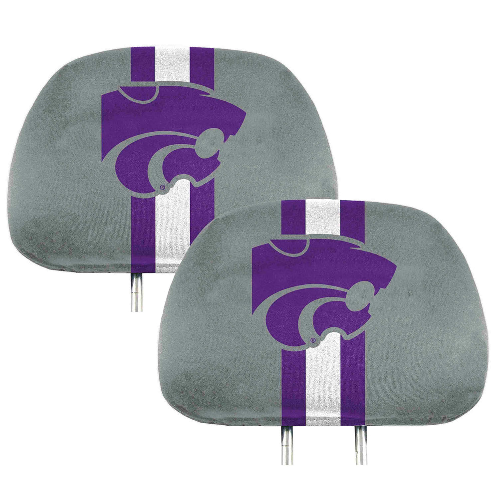 Kansas State University Printed Headrest Cover - Logo Brands - Flyclothing LLC