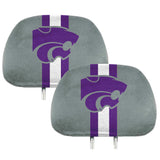 Kansas State University Printed Headrest Cover - Logo Brands - Flyclothing LLC