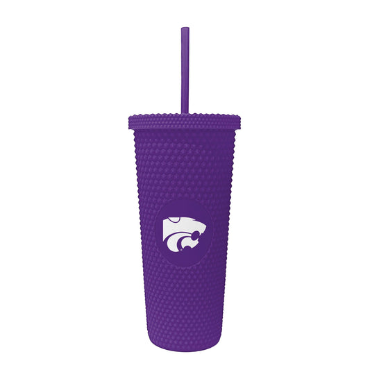 Kansas State 24oz Studded Tumbler - Logo Brands - Flyclothing LLC