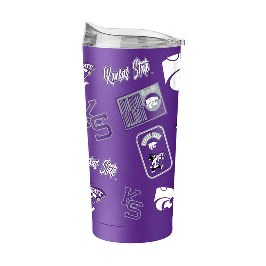Kansas State 20oz Dreamweave Powder Coat Tumbler - Logo Brands - Flyclothing LLC