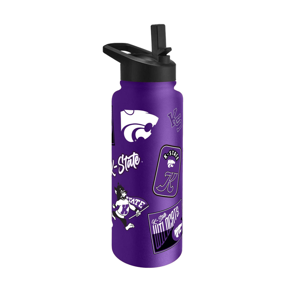 Kansas State 34oz Dreamweave Quencher Bottle - Logo Brands - Flyclothing LLC