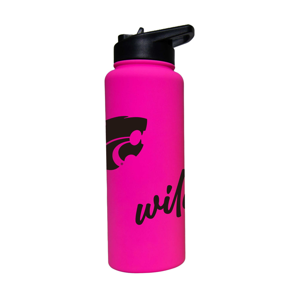 Kansas State 34oz Electric Bold Soft Touch Quencher - Logo Brands - Flyclothing LLC