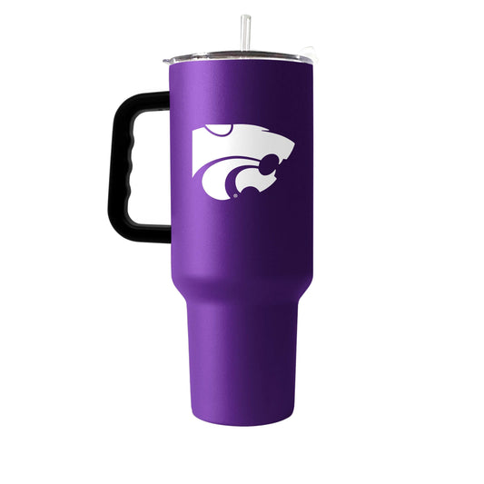 Kansas State 40oz Flipside Powder Coat Tumbler - Logo Brands - Flyclothing LLC