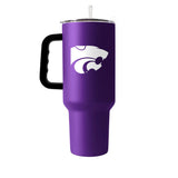 Kansas State 40oz Flipside Powder Coat Tumbler - Logo Brands - Flyclothing LLC