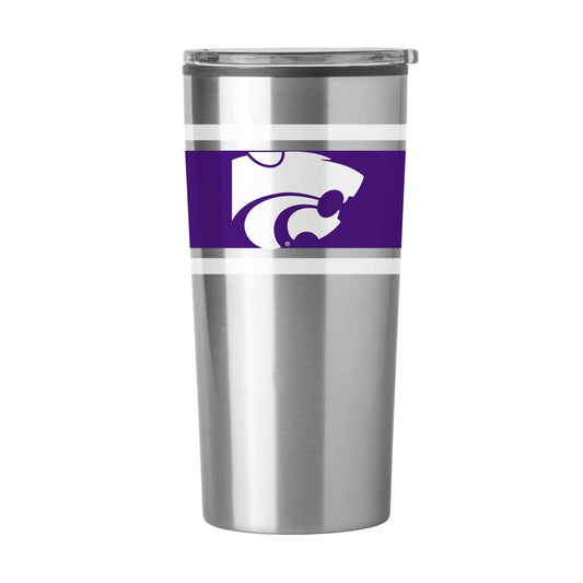 KS State Stripe 20 oz Fusion Tumbler - Logo Brands - Flyclothing LLC