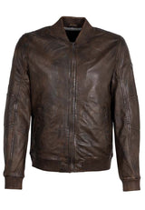 Jerros CF Leather Jacket, Brown