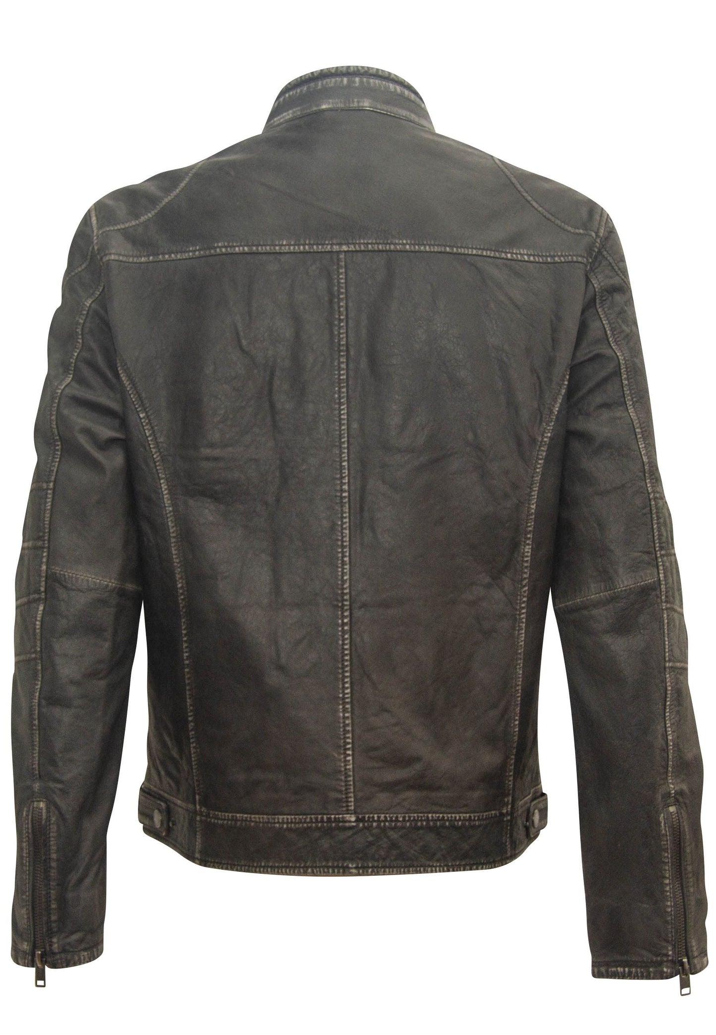 Fabian CF Leather Jacket, Granit