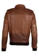 Dawson CF Leather Jacket, Golden Brown