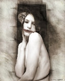 Black Market Art Company The Black Dahlia Print