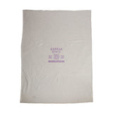 Kansas State Vault Sublimated Sweatshirt Blanket - Logo Brands - Flyclothing LLC