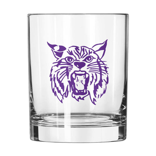 Kansas State Vault 14oz Gameday Rocks Glass - Logo Brands - Flyclothing LLC