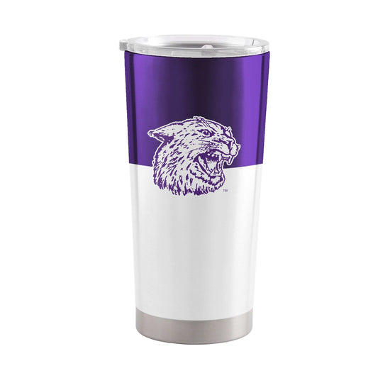 Kansas State Vault 20oz Colorblock Stainless Tumbler - Logo Brands - Flyclothing LLC