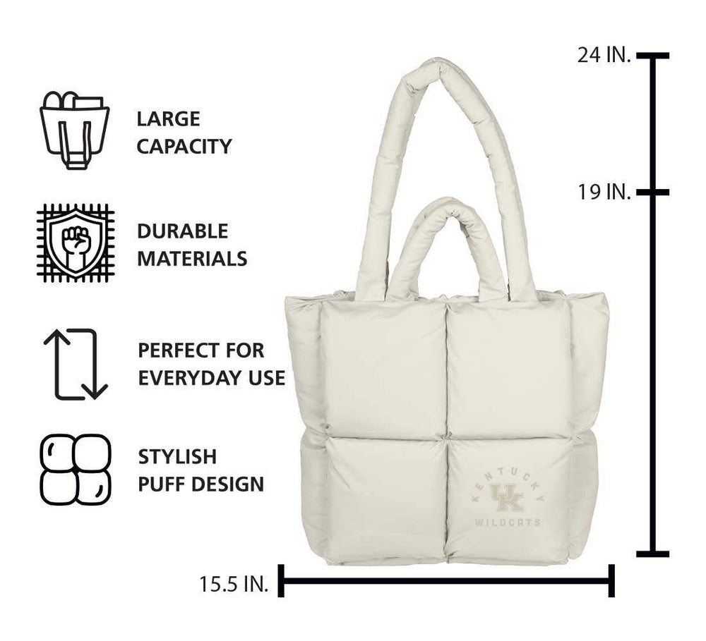 Kentucky Sand Puff Tote - Logo Brands - Flyclothing LLC