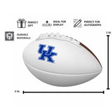 Kentucky Mini Size Autograph Football - Logo Brands - Flyclothing LLC