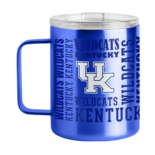 Kentucky 15oz Replay Stainless Steel Mug - Logo Brands - Flyclothing LLC