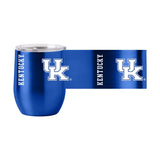 Kentucky 16oz Gameday Stainless Curved Beverage - Logo Brands - Flyclothing LLC