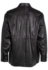 Currow OS Leather Jacket, Black
