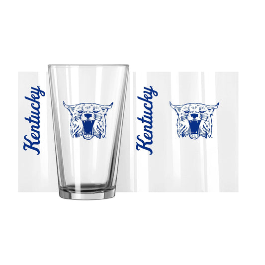 Kentucky Vault 16oz Gameday Pint Glass - Logo Brands - Flyclothing LLC