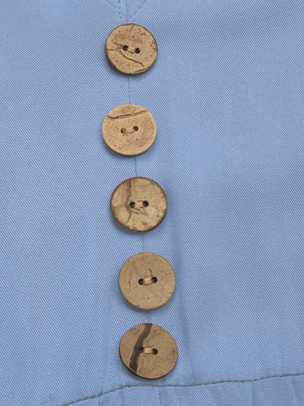 Notched Short Sleeve Tiered Midi Dress - Trendsi - Flyclothing LLC