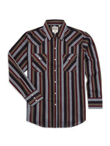 Men's Ely Cattleman Long Sleeve Stripe Western Snap Shirt