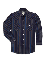 Men's Ely Cattleman Long Sleeve Stripe Western Snap Shirt