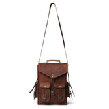 The Pre-Historic Convertible + Free Pencil Case - Classy Leather Bags - Flyclothing LLC