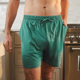 The Curacao | Teal SleepDeep™ Men’s Pajama Shorts - Shinesty - Flyclothing LLC