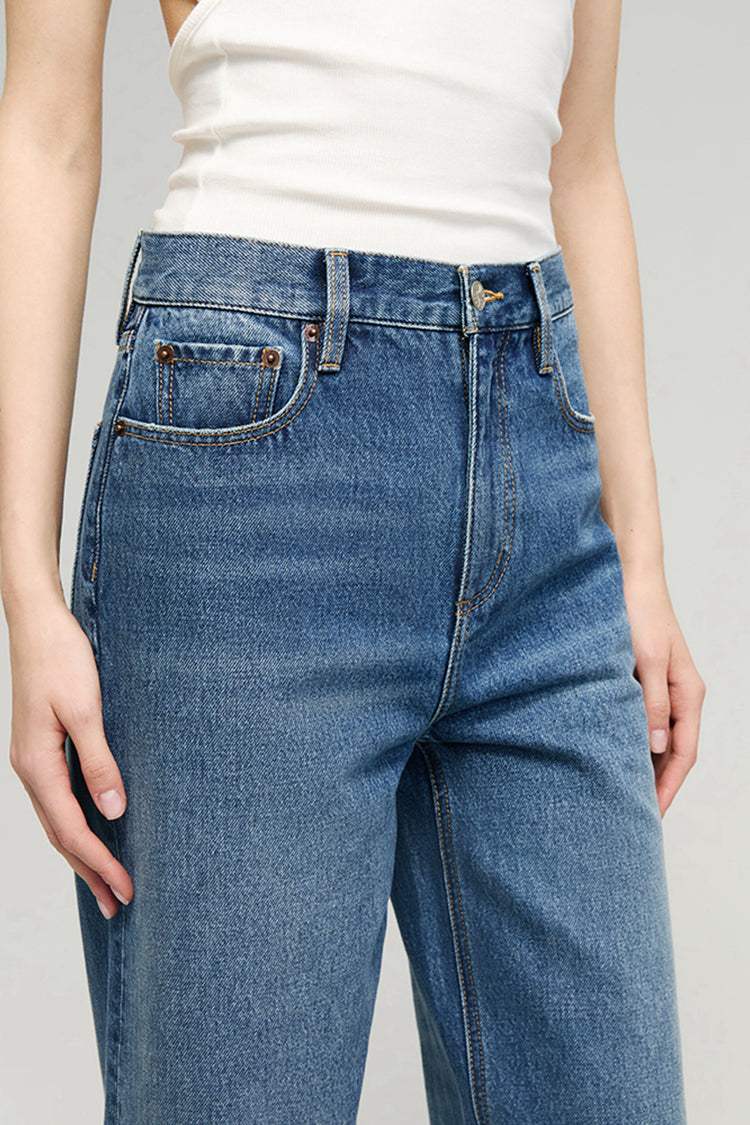 The Cityer Crop Wide Jeans HJ009 - Hey Joanie - Flyclothing LLC