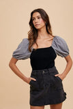 Annie Wear Cargo Denim Mini Skirt - Trendsi