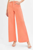 RISEN Full Size Tummy Control High Rise Wide Leg Palazzo Jeans Plus Size - Trendsi - Flyclothing LLC