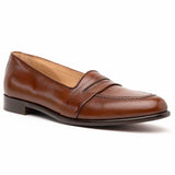 15-203-CHL SAVANNAH Calfskin Penny Loafer, Chili - Zelli Italia - Flyclothing LLC