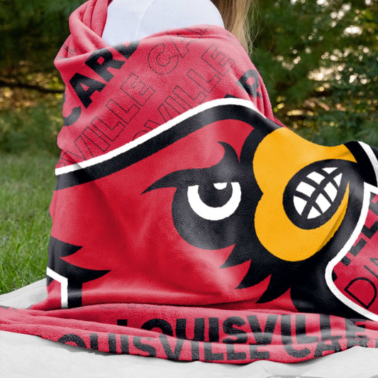 Louisville Classic Fleece Throw - Logo Brands - Flyclothing LLC
